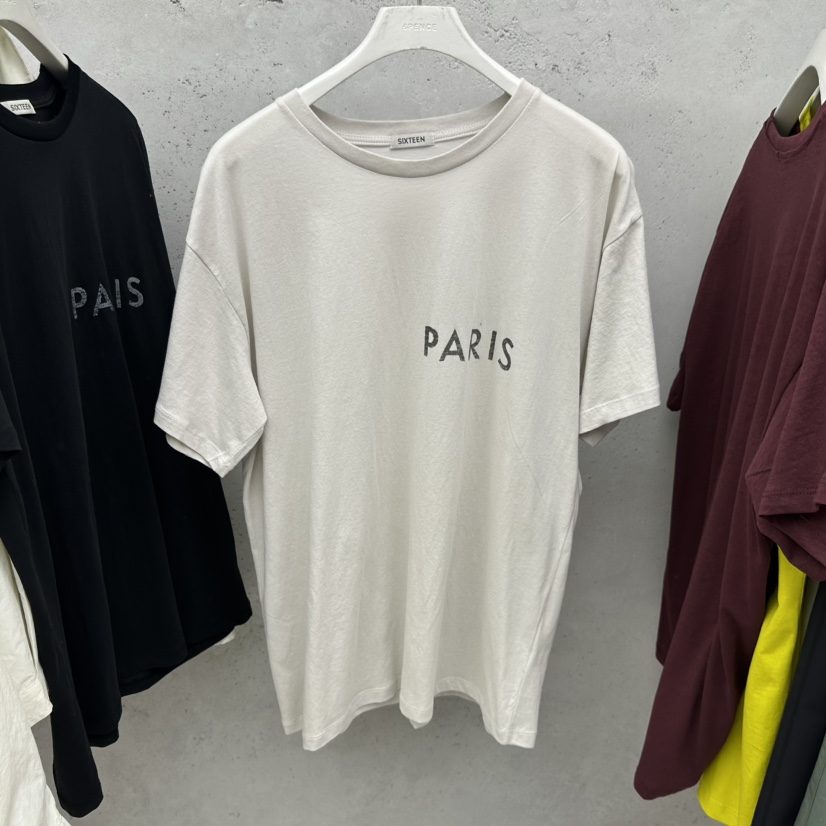 SIXTEEN韓國代購女裝新款休閑時尚人氣26春夏職業熱賣T恤SIXTEENT恤圖色3
