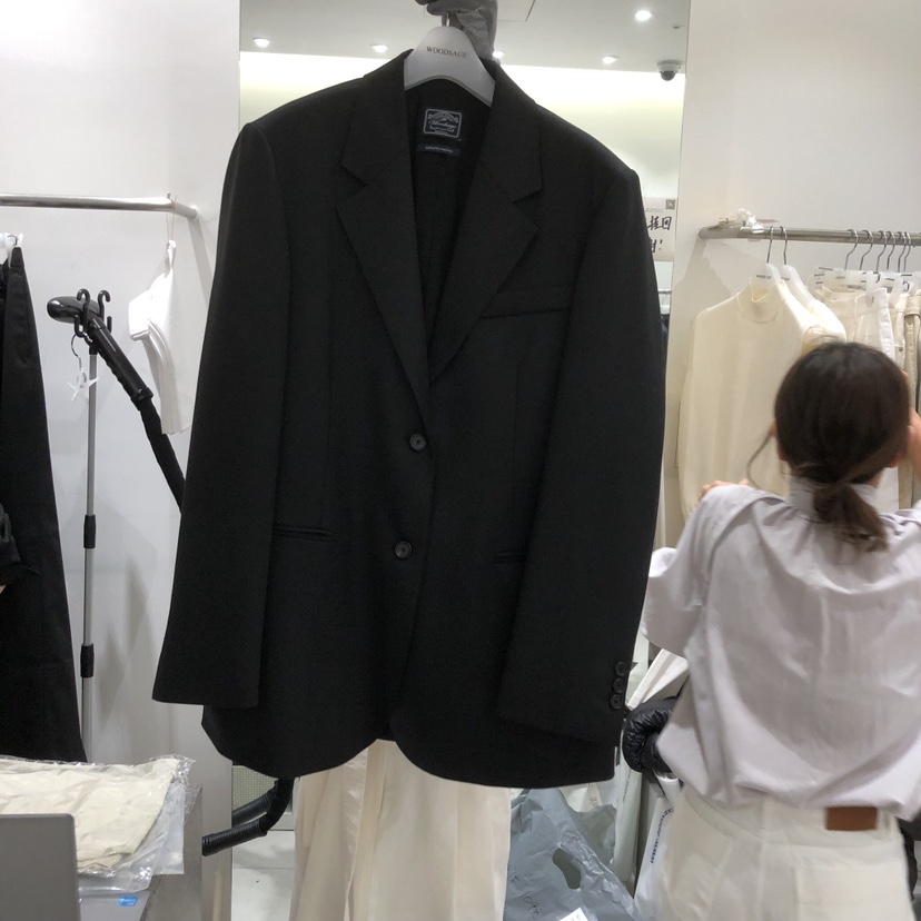 WOOD SAGE東大門代購女士新品時尚職業熱賣推薦休閑夾克WOOD SAGE夾克圖色2