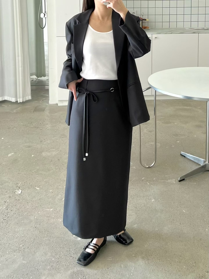 URBANE cloth東大門代購女裝新款職業人氣26春夏真品長裙URBANE cloth長裙