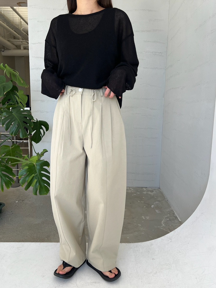 URBANE cloth東大門代購女裝新品休閑26春夏針織衫亞麻布URBANE cloth針織衫