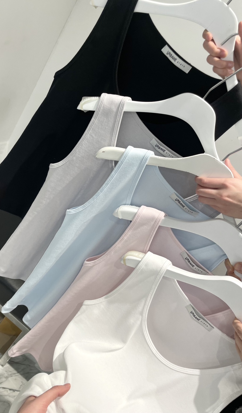 URBANE cloth韓國代購女士新款職業真品休閑推薦吊帶背心URBANE cloth吊帶/背心