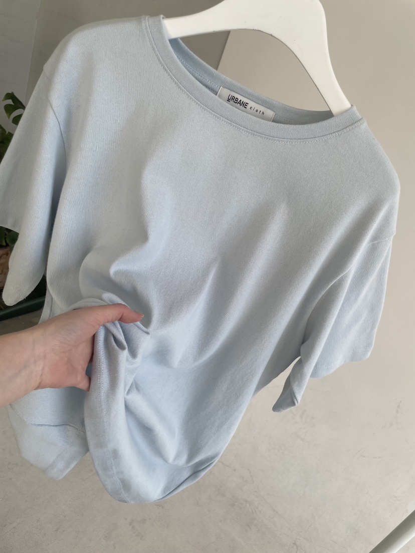 URBANE cloth韓國直郵女士新款26春夏人氣熱賣休閑T恤棉質URBANE clothT恤