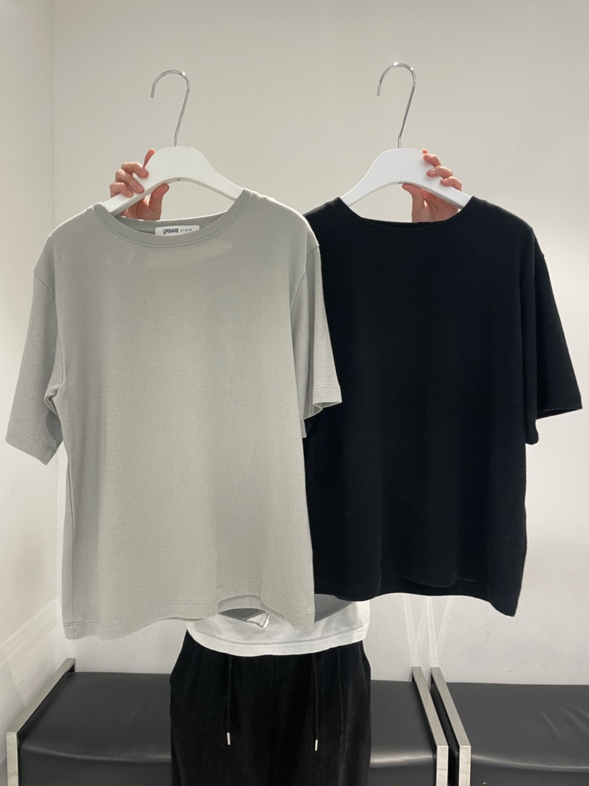 URBANE cloth韓國直郵女士新款26春夏人氣熱賣休閑T恤棉質URBANE clothT恤