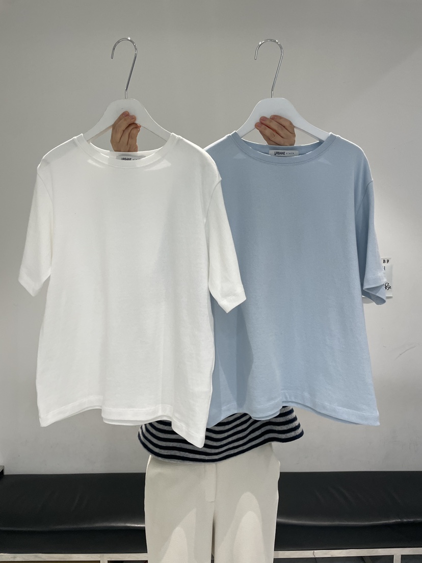 URBANE cloth韓國直郵女士新款26春夏人氣熱賣休閑T恤棉質URBANE clothT恤