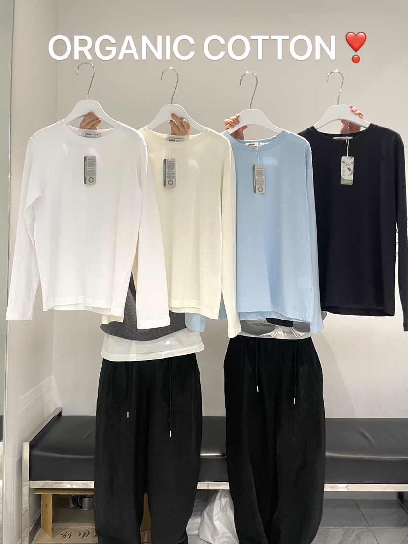 URBANE cloth東大門直郵女士新品職業推薦熱賣真品長袖T恤URBANE cloth長袖T恤