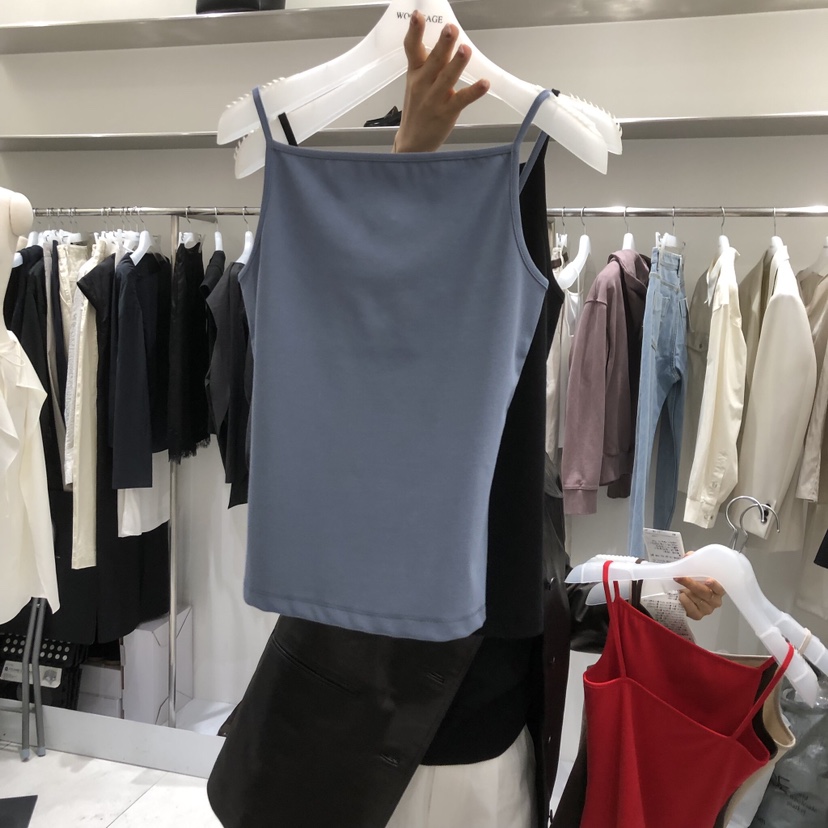 WOOD SAGE韓國直郵女裝新品時尚休閑真品26春夏吊帶背心WOOD SAGE吊帶/背心圖色4
