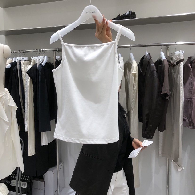 WOOD SAGE韓國直郵女裝新品時尚休閑真品26春夏吊帶背心WOOD SAGE吊帶/背心圖色6