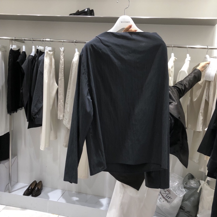 WOOD SAGE韓國直郵女士新款推薦熱賣26春夏人氣襯衫蕾絲衫WOOD SAGE襯衫/蕾絲衫圖色2