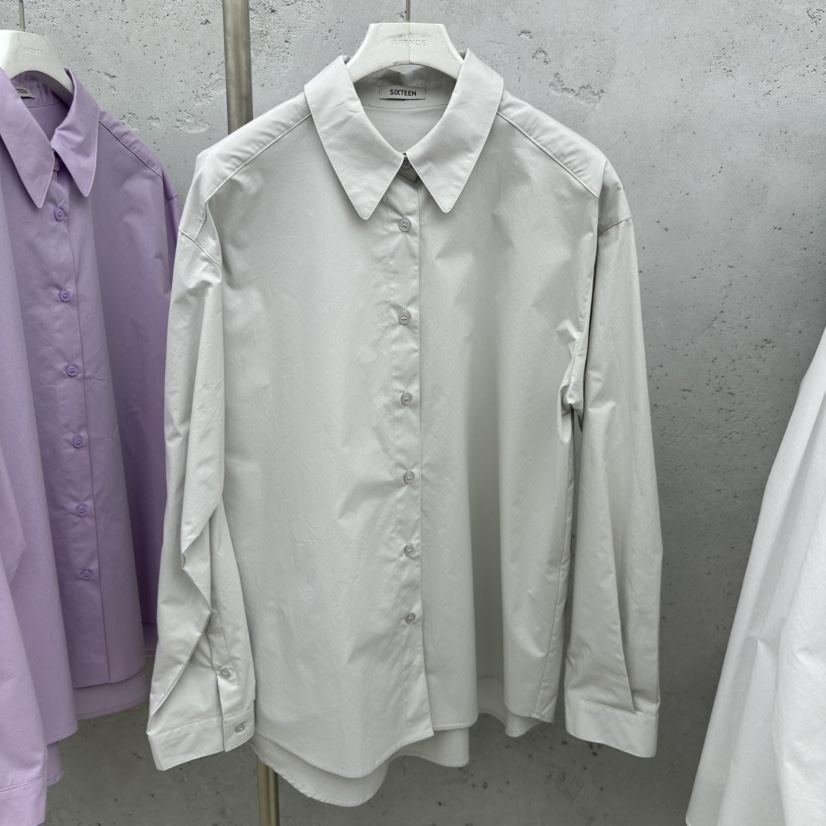 SIXTEEN韓國代購女裝新品時尚職業26春夏推薦人氣襯衫蕾絲衫SIXTEEN襯衫/蕾絲衫圖色1