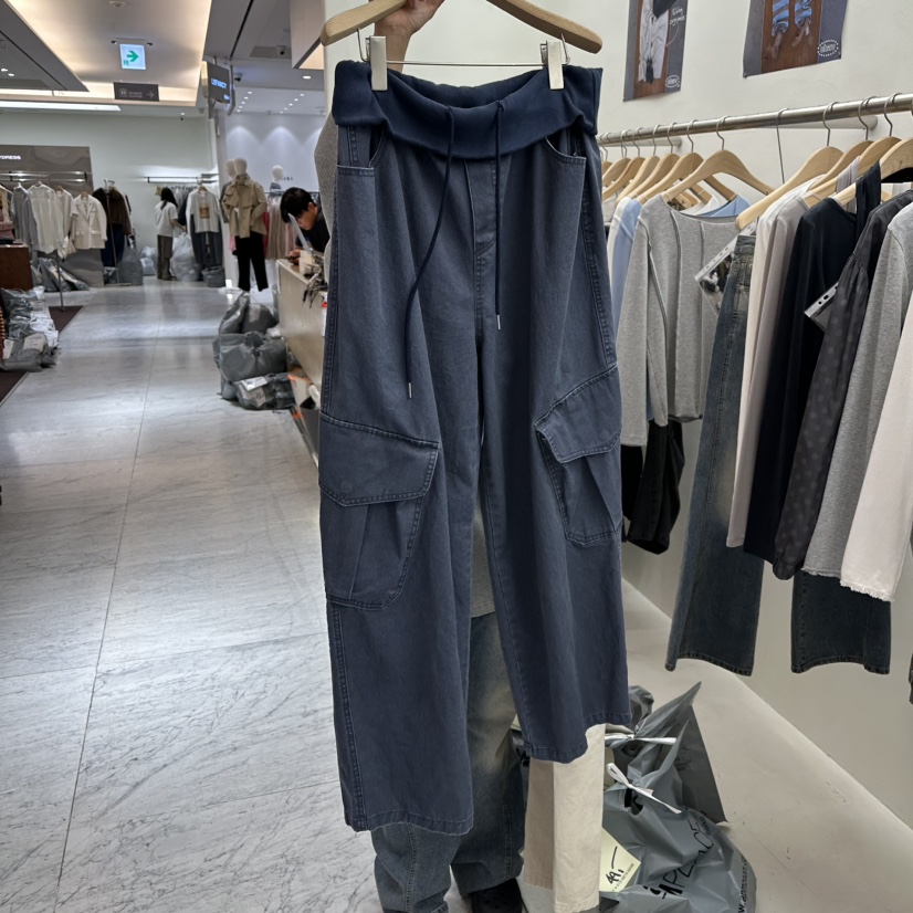 CHAV東大門直郵女裝新款推薦熱賣26春夏休閑休閑褲工裝褲CHAV休閑褲圖色3