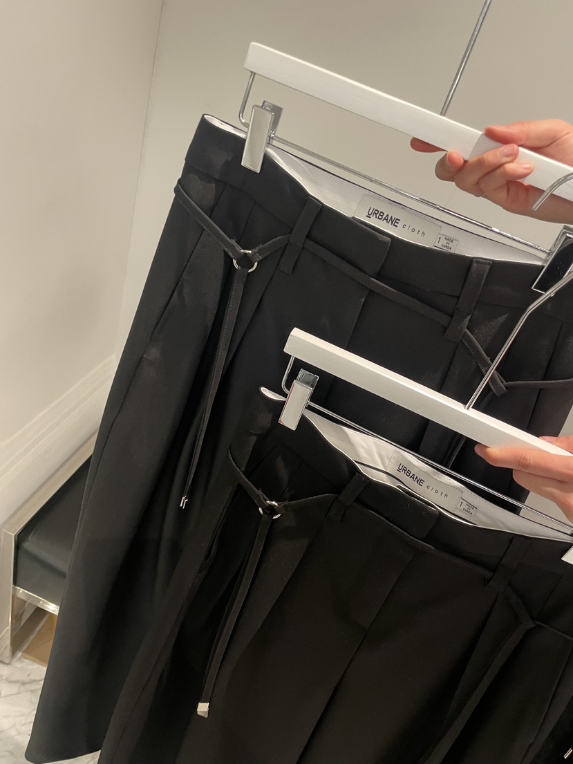 URBANE cloth韓國代購女裝新款推薦26春夏職業真品休閑褲URBANE cloth休閑褲