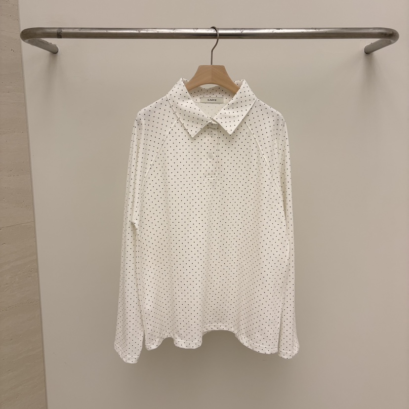 LAIVE東大門實拍女裝新款休閑時尚推薦熱賣人氣襯衫蕾絲衫LAIVE襯衫/蕾絲衫圖色1