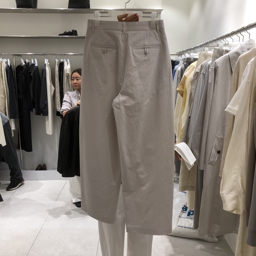 WOOD SAGE東大門實拍女士新品26春夏休閑推薦休閑褲褶裥WOOD SAGE休閑褲