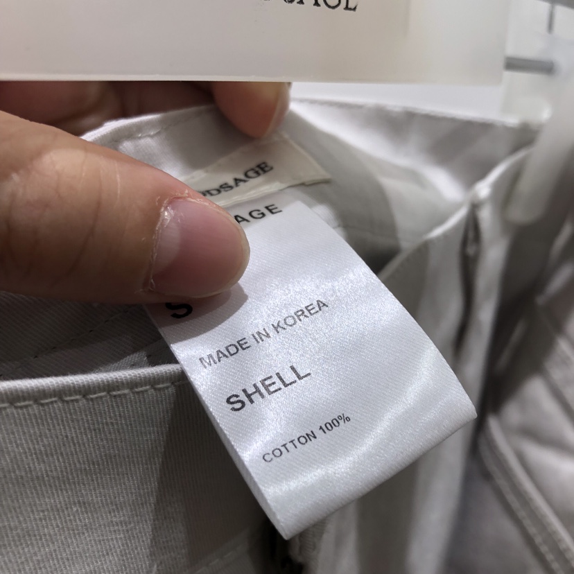 WOOD SAGE東大門實拍女士新品26春夏休閑推薦休閑褲褶裥WOOD SAGE休閑褲