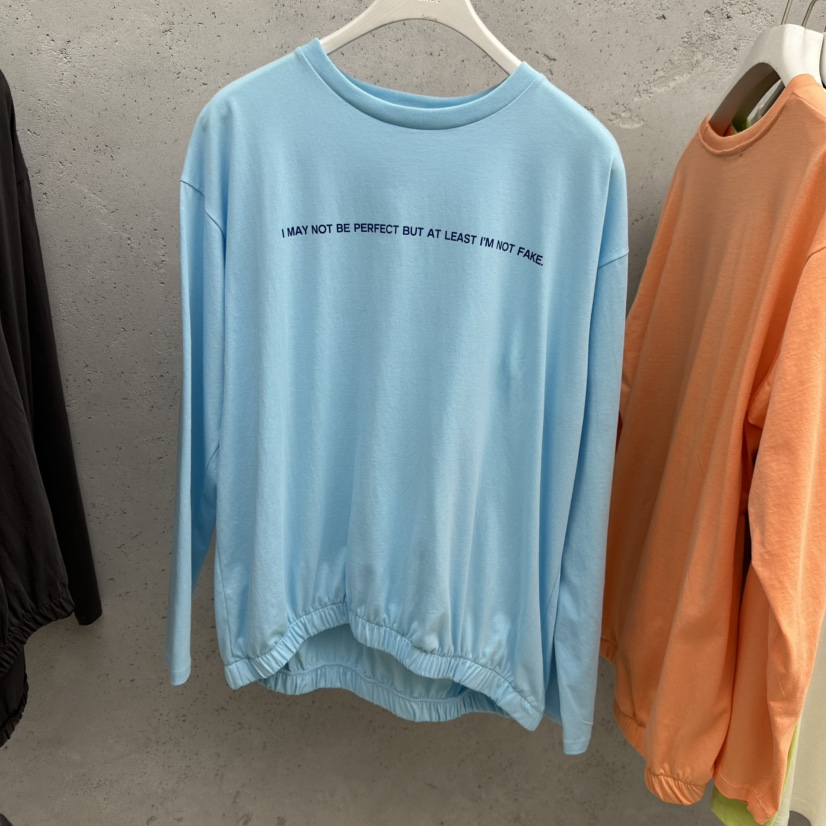 SIXTEEN韓國直郵女士新款人氣推薦休閑職業熱賣時尚長袖T恤SIXTEEN長袖T恤圖色3