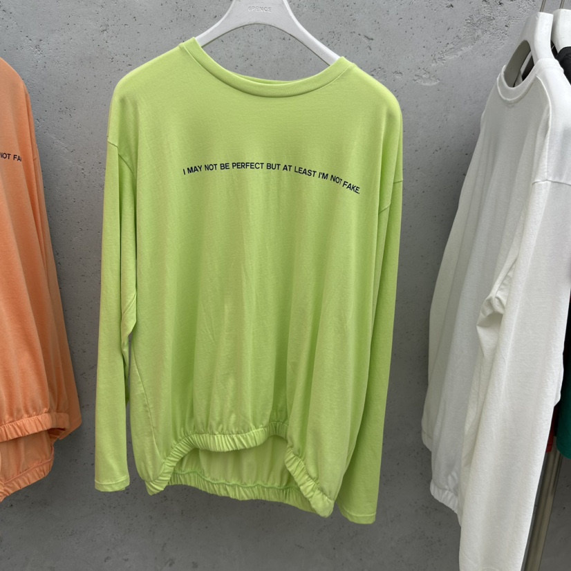 SIXTEEN韓國直郵女士新款人氣推薦休閑職業熱賣時尚長袖T恤SIXTEEN長袖T恤圖色4