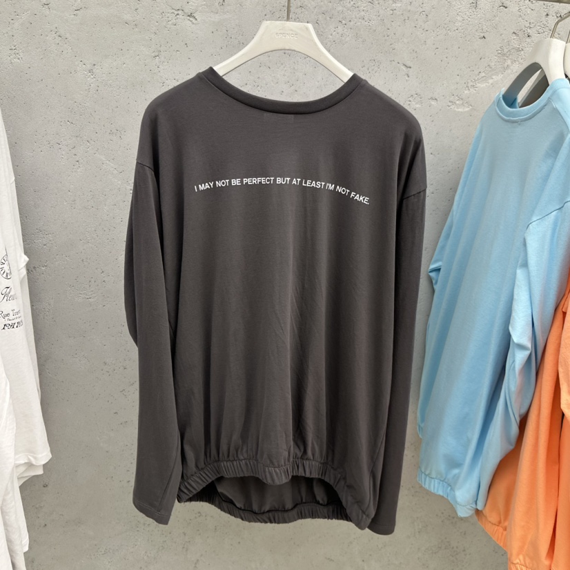 SIXTEEN韓國直郵女士新款人氣推薦休閑職業熱賣時尚長袖T恤SIXTEEN長袖T恤圖色5