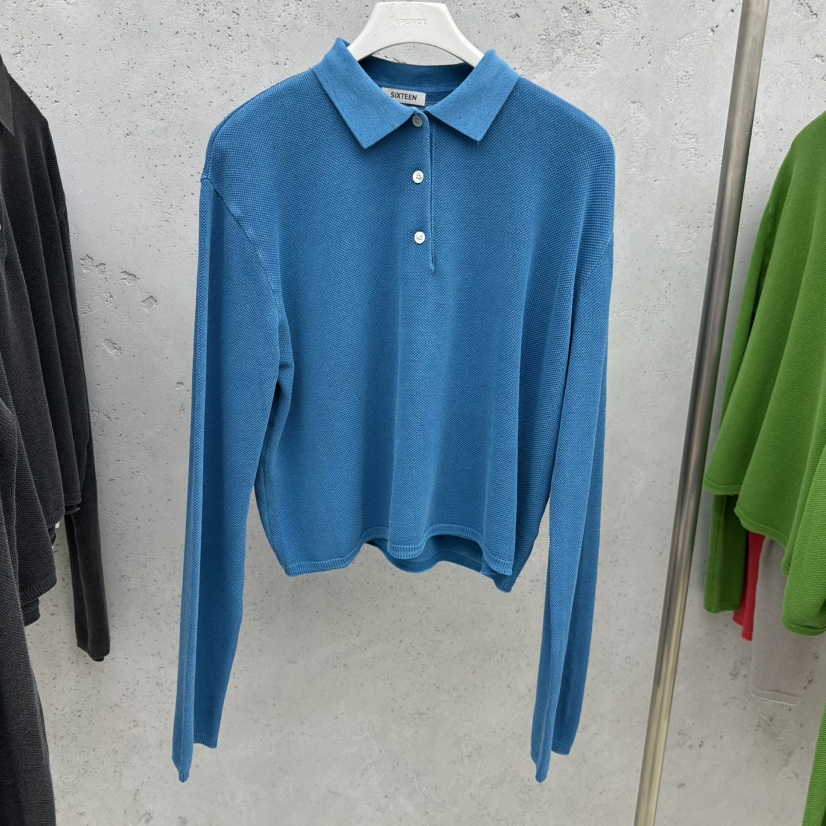 SIXTEEN韓國直郵女裝新款人氣時尚26春夏熱賣職業真品針織衫SIXTEEN針織衫圖色4
