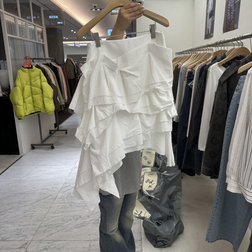 CHAV韓國代購女裝新款休閑熱賣26春夏推薦真品職業時尚短裙CHAV短裙