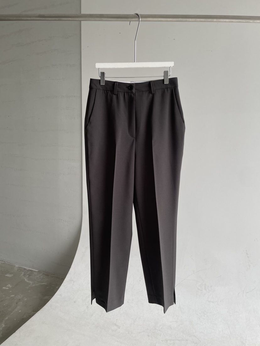 URBANE cloth韓國代購女裝新品時尚人氣推薦真品26春夏休閑褲URBANE cloth休閑褲圖色1墨色