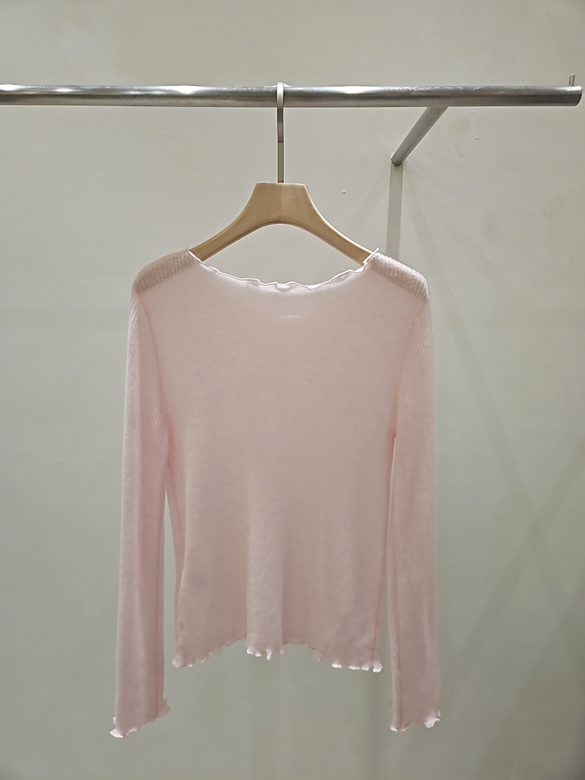 MONTER東大門實拍女裝新款職業人氣推薦熱賣26春夏長袖T恤MONTER長袖T恤