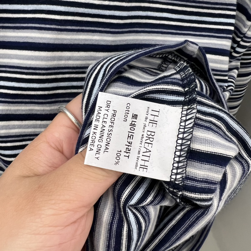 BREATHE東大門直郵女裝新品休閑真品推薦26春夏時尚長袖T恤BREATHE長袖T恤