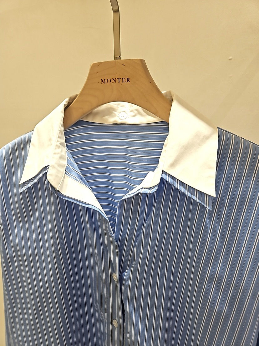 MONTER東大門實拍女裝新品休閑真品時尚推薦職業襯衫蕾絲衫MONTER襯衫/蕾絲衫