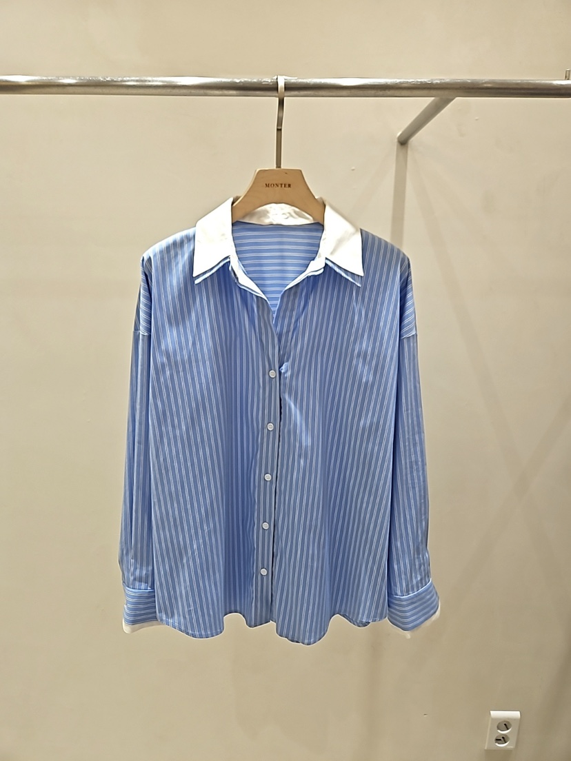 MONTER東大門實拍女裝新品休閑真品時尚推薦職業襯衫蕾絲衫MONTER襯衫/蕾絲衫圖色1
