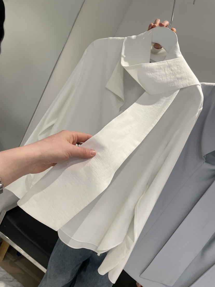 URBANE cloth韓國直郵女裝新品休閑時尚26春夏襯衫蕾絲衫系帶URBANE cloth襯衫/蕾絲衫