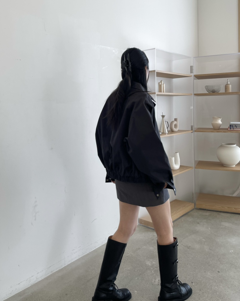 ALLVIBE東大門代購女士新品真品推薦26春夏職業時尚夾克棉布ALLVIBE夾克