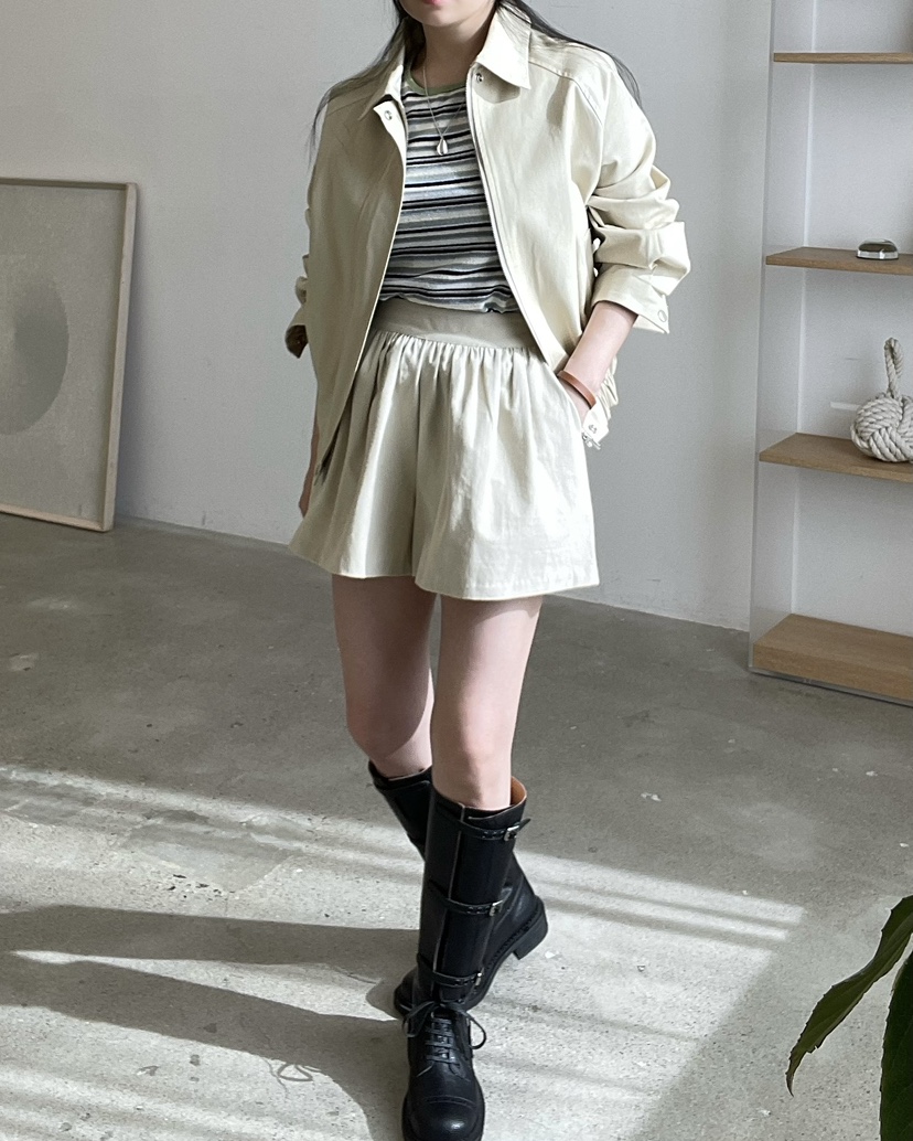 ALLVIBE東大門代購女士新品真品推薦26春夏職業時尚夾克棉布ALLVIBE夾克