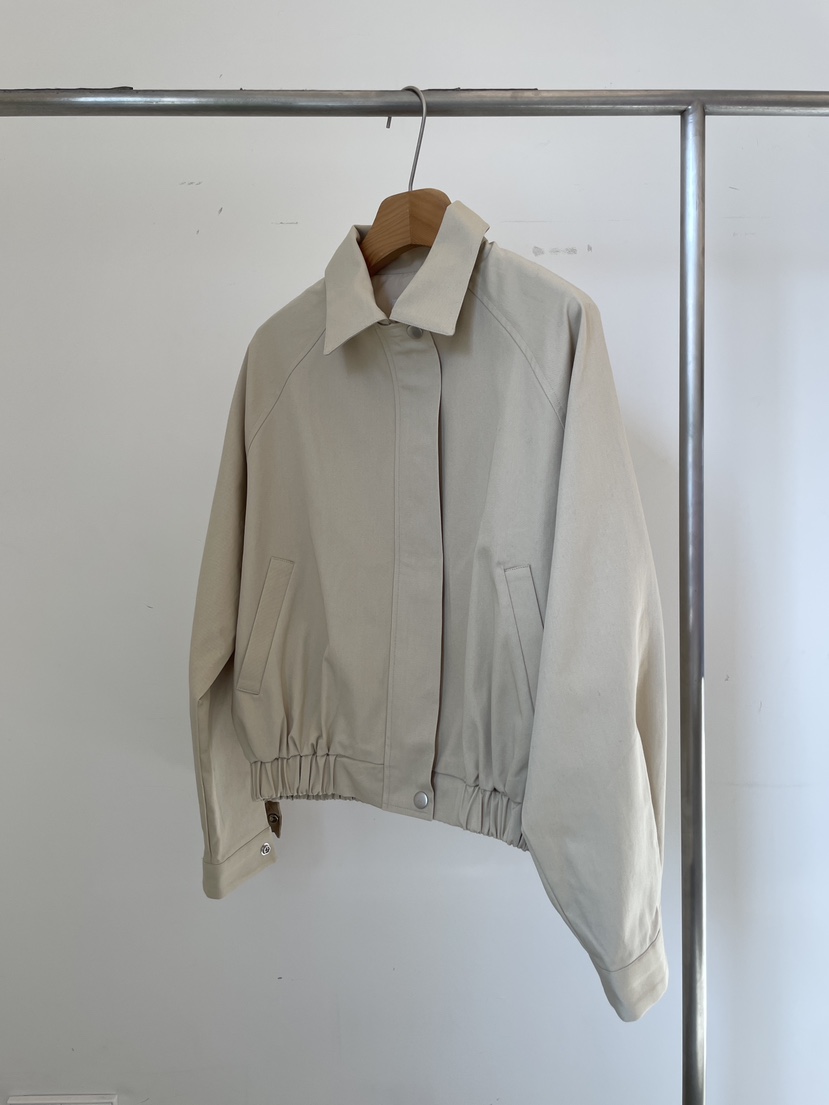 ALLVIBE東大門代購女士新品真品推薦26春夏職業時尚夾克棉布ALLVIBE夾克圖色1