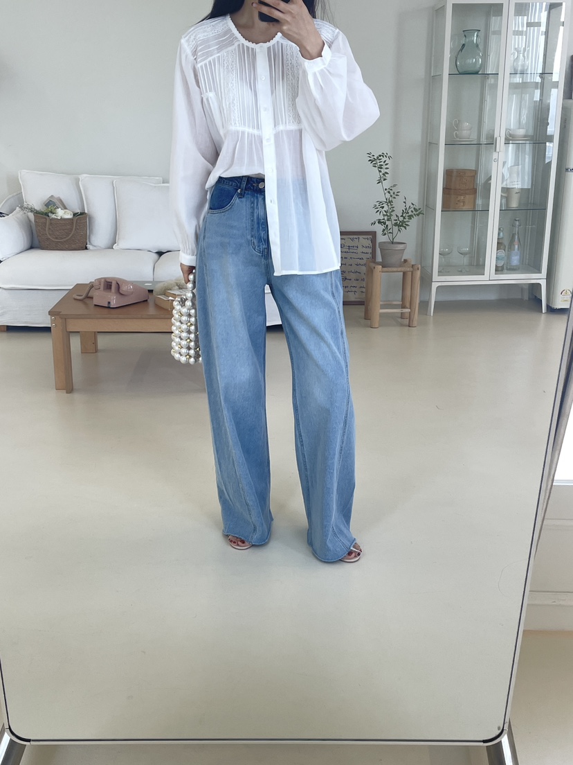 EDITION-P韓國代購女士新款推薦人氣真品熱賣26春夏牛仔褲EDITION/CHAHEE牛仔褲