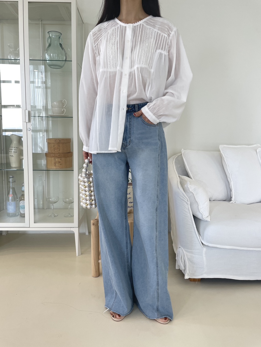 EDITION-P韓國代購女士新款推薦人氣真品熱賣26春夏牛仔褲EDITION/CHAHEE牛仔褲