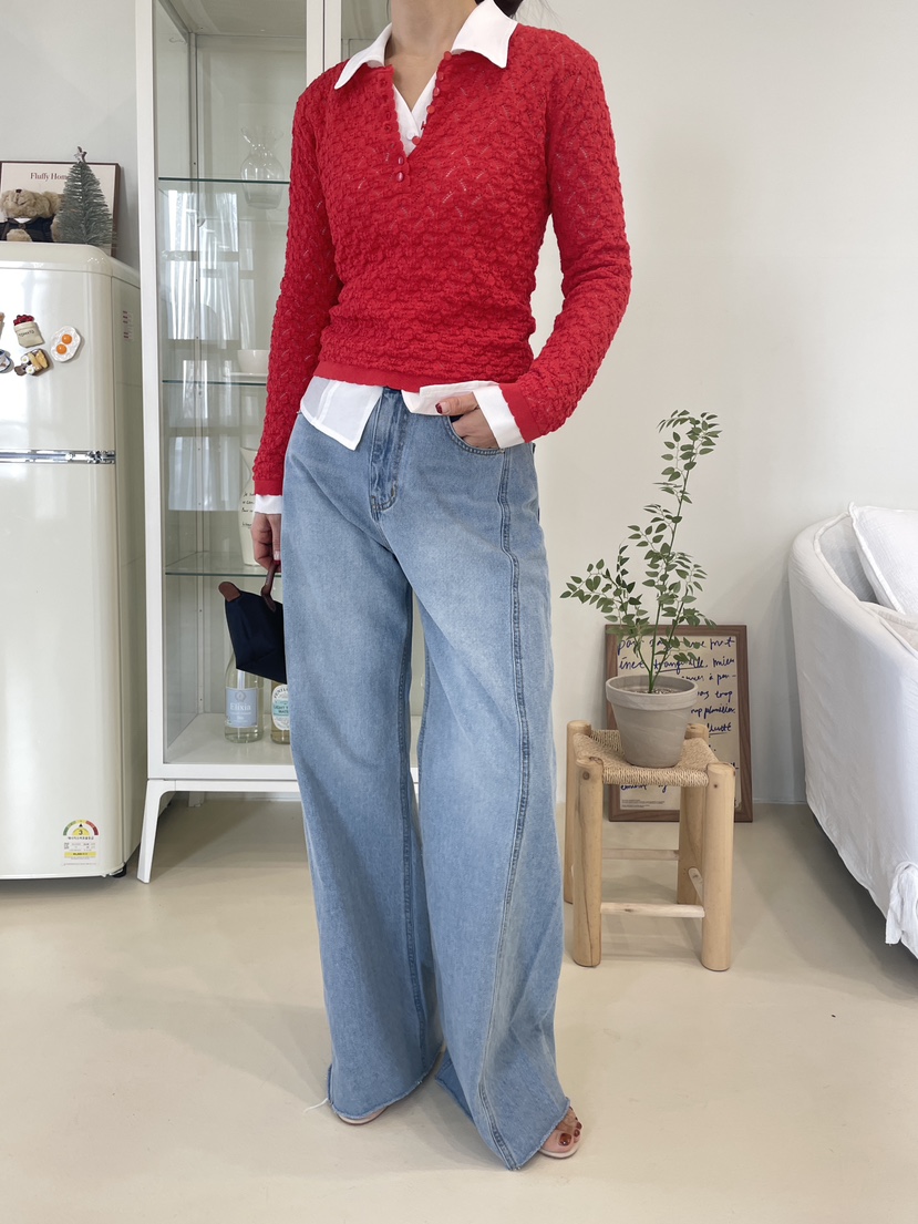 EDITION-P韓國代購女裝新品時尚職業真品推薦熱賣針織衫EDITION/CHAHEE針織衫