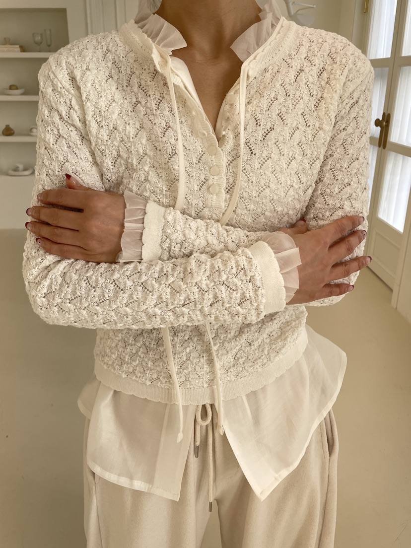 EDITION-P韓國代購女裝新品時尚職業真品推薦熱賣針織衫EDITION/CHAHEE針織衫