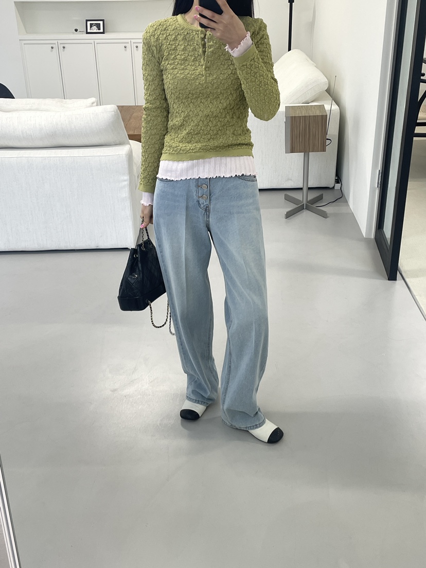 EDITION-P韓國代購女裝新品時尚職業真品推薦熱賣針織衫EDITION/CHAHEE針織衫