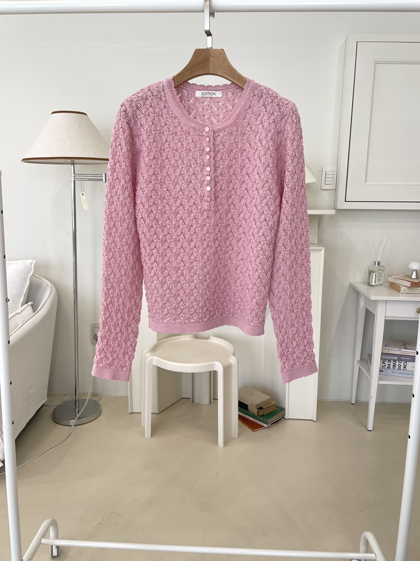 EDITION-P韓國代購女裝新品時尚職業真品推薦熱賣針織衫EDITION/CHAHEE針織衫圖色2