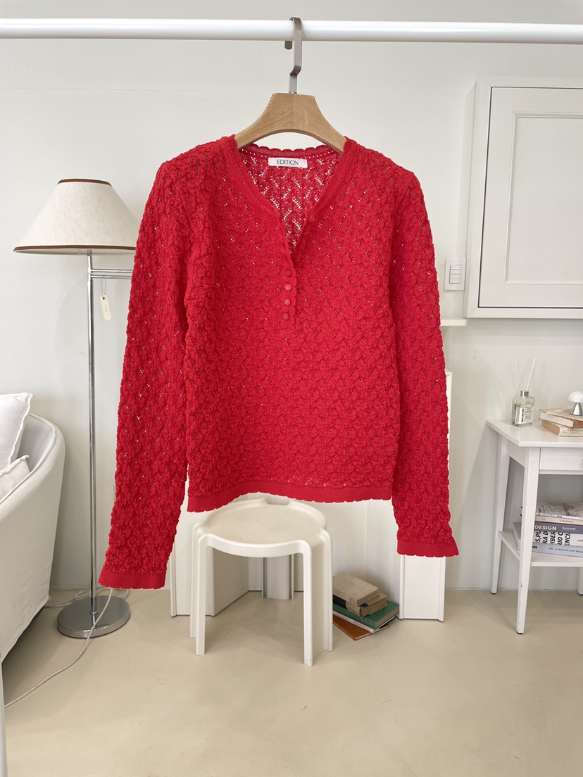 EDITION-P韓國代購女裝新品時尚職業真品推薦熱賣針織衫EDITION/CHAHEE針織衫圖色3