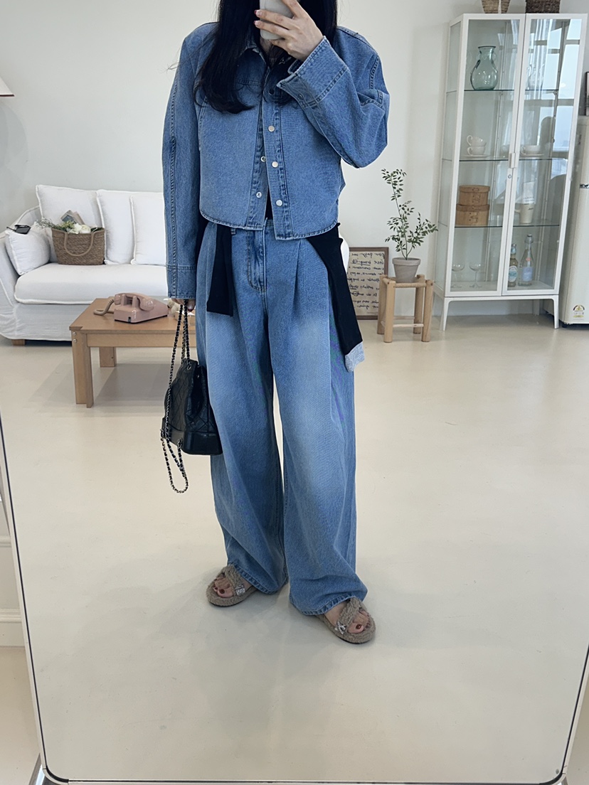 EDITION-P東大門直郵女士新款熱賣人氣時尚真品職業牛仔褲EDITION/CHAHEE牛仔褲