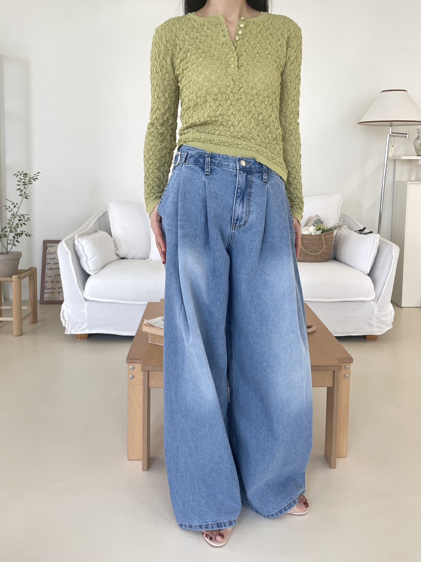 EDITION-P東大門直郵女士新款熱賣人氣時尚真品職業牛仔褲EDITION/CHAHEE牛仔褲