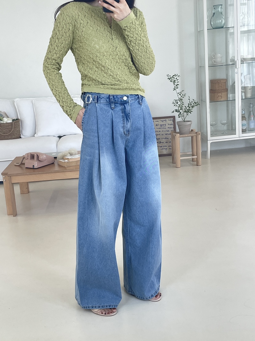 EDITION-P東大門直郵女士新款熱賣人氣時尚真品職業牛仔褲EDITION/CHAHEE牛仔褲