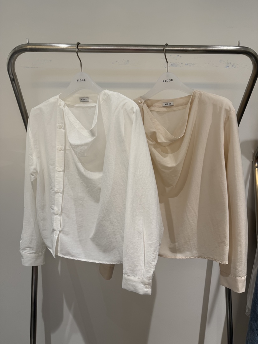 RIDGE-P韓國直郵女裝新款推薦26春夏真品時尚襯衫蕾絲衫RIDGE-P襯衫/蕾絲衫