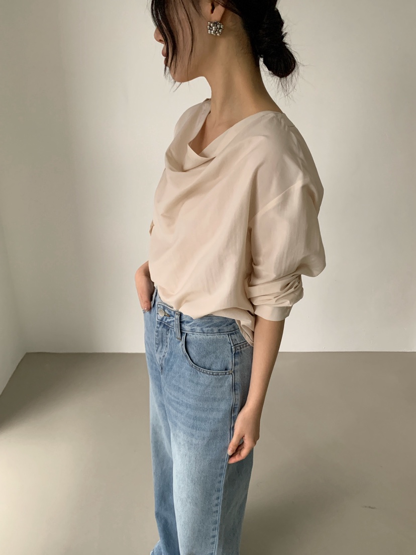 RIDGE-P韓國直郵女裝新款推薦26春夏真品時尚襯衫蕾絲衫RIDGE-P襯衫/蕾絲衫