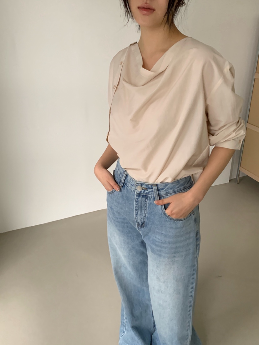 RIDGE-P韓國直郵女裝新款推薦26春夏真品時尚襯衫蕾絲衫RIDGE-P襯衫/蕾絲衫