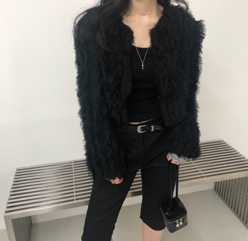 MELTED-P東大門實拍女裝新款時尚職業休閑推薦真品夾克鵝MELTED-P夾克