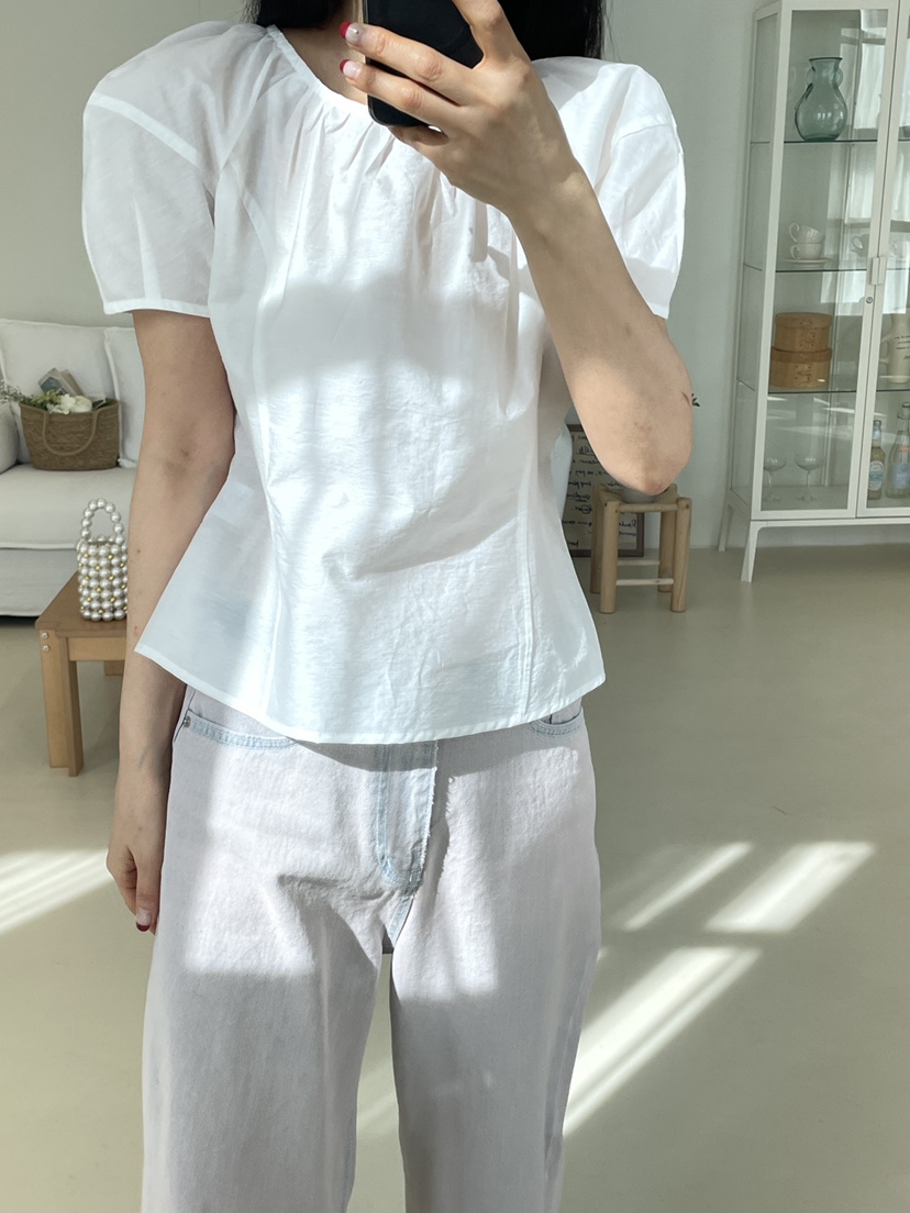 EDITION-P東大門實拍女士新款26春夏職業時尚襯衫蕾絲衫EDITION/CHAHEE襯衫/蕾絲衫