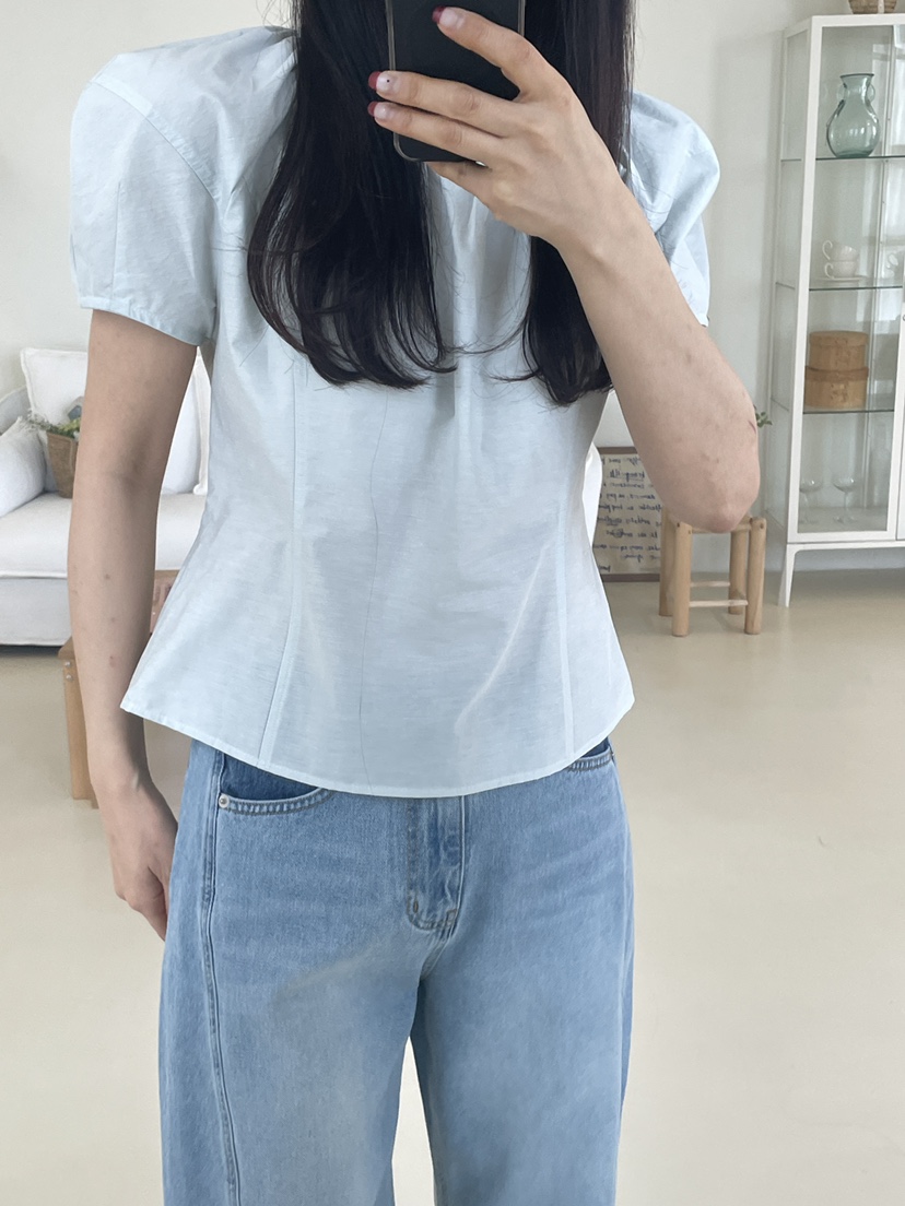 EDITION-P東大門實拍女士新款26春夏職業時尚襯衫蕾絲衫EDITION/CHAHEE襯衫/蕾絲衫