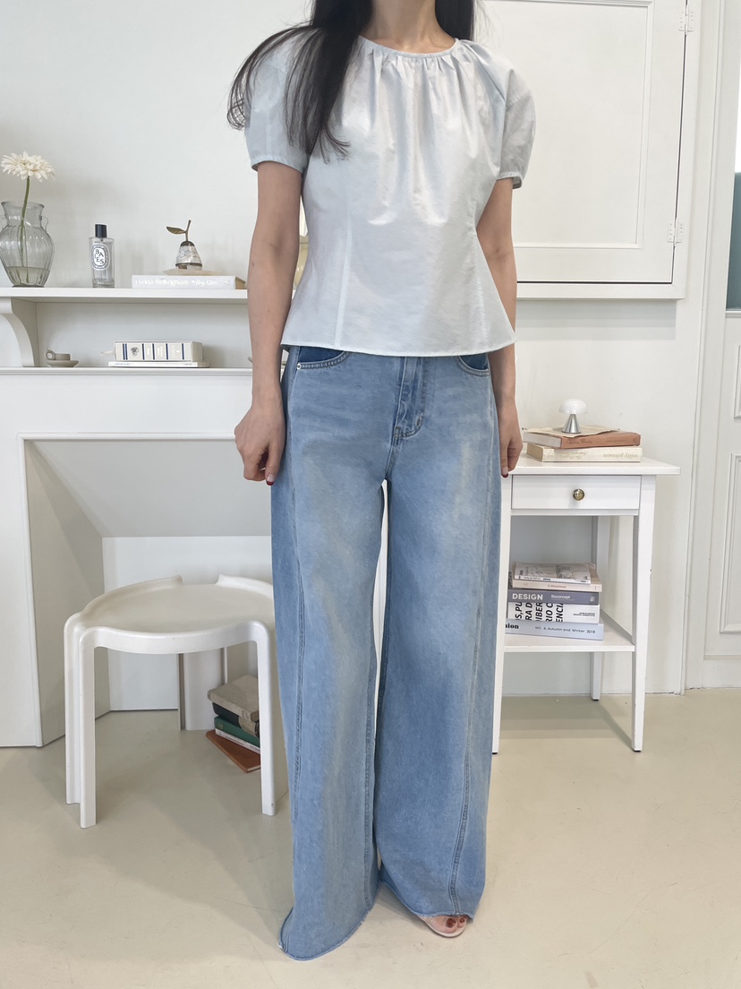 EDITION-P東大門實拍女士新款26春夏職業時尚襯衫蕾絲衫EDITION/CHAHEE襯衫/蕾絲衫