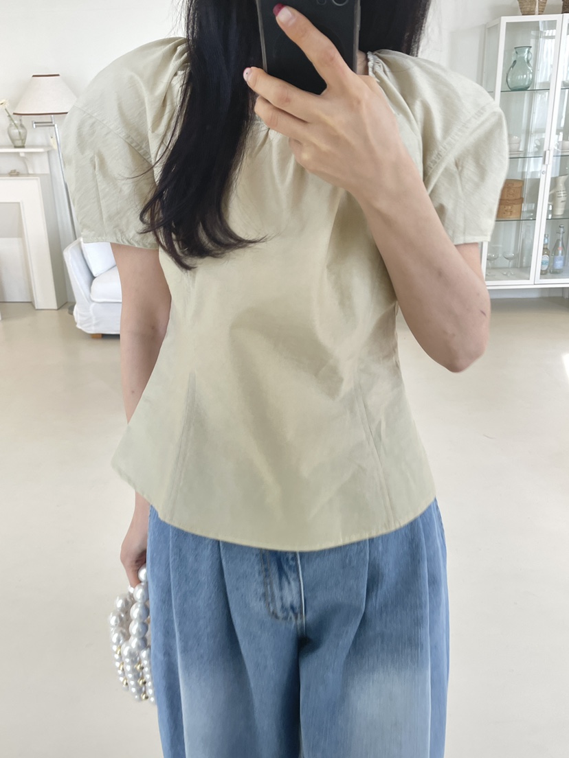 EDITION-P東大門實拍女士新款26春夏職業時尚襯衫蕾絲衫EDITION/CHAHEE襯衫/蕾絲衫